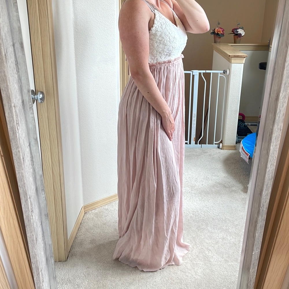 Lace Top Dress